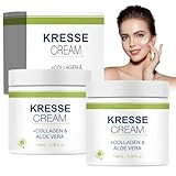 2 Stück Kressesalbe,Aktiv Kressesalbe Plus,Kressesalbe Gegen Altersflecken,Feuchtigkeitsspendender Kressewirkstoff,Kresse Salbe Gesichtscreme,Kressesalbe Gegen Pigmentflecken