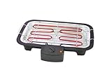 Tristar Elektrogrill/Tischgrill - Grillfläche 37x21cm, 2000 Watt, regelbare Heizstufe, inkl. Grillrost, BQ-2813