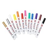 PHENOFICE 12St Albummarker mode s art Markierung Stift pen markers die far Schreibwaren Schnelltrocknend markierstifte Chic DIY-Doodle-Stift Markierungsstift selber machen DIY Reifenstift