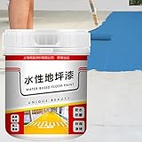 Bodenfarbe auf Wasserbasis, 500g rutschfeste Betonbodenfarbe, Bodenbeschichtung, schnell trocknende BodenfarbeFür Beton Im Außenbereich, Rutschfeste BodenfarbeAuf Wasserbasis