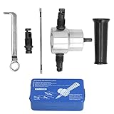 Doppelkopf Blechknabber Werkzeug, Metall Nibbler Kit, Aluminiumlegierung, Einstellbar - Multifunktional, Hohe Härte, Ideal Für Blechschere Anwendung