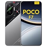 Xiaomi Poco F7 Smartphone, 12+256GB, Silber, Flaggschiff Snapdragon 8s Gen 4, 6500mAh Akku, 50MP Sony-Kamera mit OIS, 6,83' 1.5K 120Hz AMOLED-Display (Kein Netzadapter enthalten)
