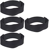 BESPORTBLE 4stücke Eishockey Schienbeinschoner rutschfest Verstellbarer Beinband Für Herren Und Damen Anti-Slip Schutz Für Torhüter Strapazierfähige Eishockey-ausrüstung Für Optimalen