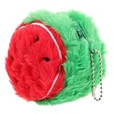 MOBUTOFU Plüsch-wassermelonen-geldbörse Mini-geldbörse Kleines Portemonnaie Für Damen Schlüsselanhänger Geldbörse Süße Geldbörsen Geldbörse Schlüsselanhänger Geldbörse Für Mädchen Rot