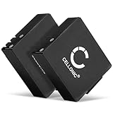 CELLONIC 2X Akku kompatibel mit DB Power N5 4K Action Camera 3.7V 900mAh