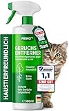 PRINOX Geruchsneutralisierer 580 ml - Enzymreiniger Konzentrat - Geruchsentferner gegen alle Gerüche, wie Katzenurin Geruch auf Sofa, Sessel, Matratze, Auto, Matratze