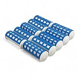 Lockenwickler Locken Wickler Set, Thermolockenwickler, 10 Stück mit 2,5 cm Durchmesser, Heiße Wickler DIY-Lockenwickler für Zuhause: Müheloses Lockenstyling in Eigenregie