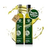 Aura vom Land Bio Premium Weizenkeimöl Naturbelassen 2x250ml Set – Vegan & Reich an Spermidin, Omega 3, Vitamin E – Hochwertiges Speiseöl auch ideal als Haaröl/Körperöl – Bio Oil Made in Germany