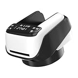 Qsvbeeqj Wiederaufladbares Kartenmischen, 360 Grad, automatischer Kartenmischer, Verteiler, Spielkarten, Misch- und Händler, automatische Misch- und Dealing-Maschine, elektrischer Händler