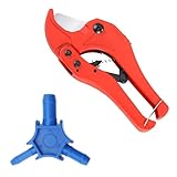 LNGJIN Rohrschneider,Multi Kalibrierer und Rohrschere,Verbundrohr-Set,Pvc Rohrschere,Rohrschere max Ø 42 mm,Multi Kalibrierer für Kunststoff und Alu Verbundrohr 16,20,25 mm
