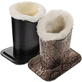 Tofficu 2 Stücke Plüsch Brillenhalter Pu Leder Brillenhalter Steht Kratzfester Ständer Fall Für Home Office