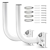 Universal Wireless Bridge Bracket Mount, Pole und Wand-Mount für Outdoor Point to Point AP Access Point Client Bridge CPE,2-Pack