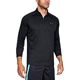 Under Armour Herren Tech 2.0 1/2 Zip, sportliches Longsleeve, schnell trocknendes Langarmshirt für Männer