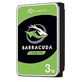 Seagate Barracuda ST3000DM007 Interne Festplatte (3,5 Zoll / 8,9 cm), SATA3 (erneuert)