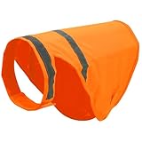 Reflektierende Weste für Hunde – Warnweste für Hunde, fluoreszierend, verstellbar, für bequeme Haustierbedarf, leicht für Aktivitäten im Freien