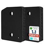 2 Stück Trockner Filter für Miele T1 9164761 Wärmepumpentrockner, Fein/Grob 207 x 157 x 30MM,Ersatz-Schwammfilter für Wärmepumpentrockner