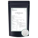 L-Methionin Pulver – Aminosäure-Rohstoff – feines Pulver – ohne Zusatzstoffe – vielseitig einsetzbar – abgefüllt in Deutschland | Ingreo® (1kg)