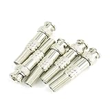 New Lon0167 5pcs Twist Spring BNC Stecker für CCTV Kamera Koaxial Kabel(5 Stück Twist Spring BNC Stecker für CCTV-Kamera-Koaxialkabel)