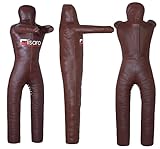 Lisaro Judo Grappling Dummy Gr. 145/160/170cm | Box-Dummies | Braun | UNGEFÜLLT | hängend | Schnuller Dummy (170cm)