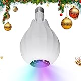 Rotierender Schneeprojektor, Weihnachts-Schneeflocken-Projektor- 4W hochhelles LED-Landschaftslicht - Um 180 Grad drehbarer LED-Landschafts-Halloween-Dekorationsprojektor für Club, Konzert, Karaoke