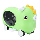 CCYLEZ Kinderkoffer Zum Mitnehmen, Reisekoffer Zum Mitnehmen für, Rollender Reisekoffer für Kleinkinder, Handgepäck mit Rollen und Klapppedal