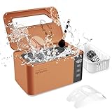 Ultraschallreiniger Schallreiniger für Brillen 600ml,50W Brillenreinigungsgerät Ultrasonic Cleaner mit 5Modi 43kHzUltraschallreinigungsgerät Brille Ultraschallbad Ultraschallgerätfür BrillenJade
