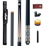 CRICAL Karbonfaser-Pool-Queue-Stick CXD-Serie, professionelle Poolsticks mit super niedriger Ablenkung, Profi-Kegelschaft, Billardqueue auf Turnierniveau, Billardqueues mit 12,5 mm Spitze (präzise und
