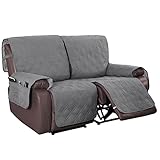 Wasserdichter Sofabezug für 2/3-Sitzer Liege Couch - Schutz für Hunde & Haustiere mit rutschfester Rückseite und Gurt - langlebig und leicht zu reinigen