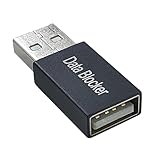 KUAIYIJU USB-Daten-blockierender USB-Netzadapter mit Datenschutz, 5 V/3 A Ausgang, USB-Defender für Hochenergiegeräte