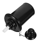 Yardenfun Gartenfackel Brennstoffbehälter aus Stabilem Metall mit Breiter Öffnung Leicht Nachfüllbar Spritzreduzierend für Garten Terrasse Außenbereich Passender Brennstoffkanister für