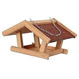 Kerbl Pet Futterhaus Stubbs, Nature 29x28x18cm