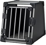 Trixie 39336 Transportbox, Aluminium, M: 55 × 61 × 74 cm, graphit