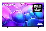 Samsung QLED 4K Q6FA 75 Zoll (189 cm) UHD Fernseher, 100% Farbvolumen für satte Farben, Quantum HDR, 4K Upscaling, Knox Security, Kostenlos 900 Sender TV Plus, Samsung Vision AI Smart TV