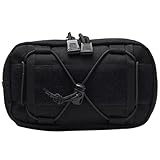 Tacticals Molles horizontale Administratortasche, multifunktionale Gürteltasche, Werkzeugtasche, Organizer für Camping, Werkzeugtasche, taktische Molles horizontale Administratortasche, Gürtel