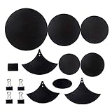 Fafeicy Drum Stummpads Reduzieren das Volumen und üben Leise mit Drum Head Pad Set für Schlagzeuger