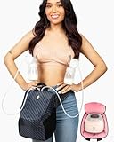 Tragbare Milchpumpen-Tasche, Spectra S1 Tasche Gürteltasche Pumptasche - Pump-A-Porter - Idaho Jones | Freihändige Milchpumpentasche verwandelt elektrische Milchpumpe in tragbare Milchpumpe