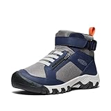 KEEN Unisex Kinder Targhee Boundless Wanderstiefel, Naval Academy Steel Grey, 36 EU