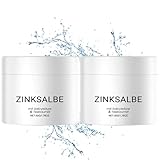 Zinksalbe gegen Pickel - Anti Pickel Creme Auch für Pickel Am Po und Rücken - Zink Salbe Gegen Mitesser und Unreine Haut - Zugsalbe Pickel - Akne Creme mit Teebaumöl & Salicylsäure (2)