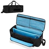 samdew 30'' Stativ Reisetasche, Fotostudio Equipmenttasche mit sicheren Schnallen und Objektiv Aufbewahrungstasche, großer Foto Organizer,bis zu 30', nur Tasche
