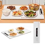 Tragbare elektrische Warmhalteplatte aus Silikon - Warmhalteschalen für Buffets, Schnellheizmatte für Lebensmittel, Faltbare Heizmatte für Speisenwärmplatten