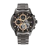 Tommy Hilfiger Multi Zifferblatt Quarz Uhr für Herren mit Rotguss Edelstahlarmband - 1710479