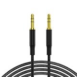 elzle Aux Kabel,Auxiliary Kabel,Klinkenkabel Aux Kabel & Audio 3.5mm Kabel,Stereo-Audiokabel,1M Klinke auf Klinke kabel,für Kopfhörer, Auto, Handy, PC, Lautsprecher, Stereoanlagen, MP3-Player usw