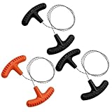 3 Stück Edelstahl Seilsäge Outdoor Edelstahl Drahtsäge Sägedraht mit Mini Griff Tragbare Wire Saw Taschensäge Schnursäge für Camping Gartenarbeit Wandern