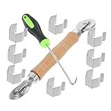 Homoyoyo 1 Satz Bildschirmreparatur-werkzeugsatz Fenster-spline-rolle Siebwalze Screen-spline-walze Clips Bildschirmreparaturset Zubehör Für Fenstergitter Spline-rollwerkzeug Plastik