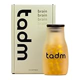 tadm Brain Supplement | kaltgepresstes Schwarzkümmelöl, Algenöl, Hanföl, Walnussöl | 120 vegan Kapseln | Unterstützung der Gehirnleistung und Immunsystem, Antibakteriell | in Deutschland produziert