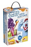 Lisciani - WOOZLE GOOZLE Superreaktionslabor Ab 8 Jahren - 30 Chemie-Experimente Für Zuhause - Wissenschaftsset Kinder - Mit Sicherheitszubehör & Anleitung - Geschenk Für Junge Forscher