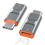2Stück Lightning auf USB C Adapter 36W Schnelles Laden (Nicht für Audio/OTG) Telefon-Computer Datenübertragung/Rutschfestes Design, Lightning USB C Adapter für iPhone16 15 Pro/MAX Samsung Galaxy