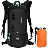 LOCAL LION Fahrradrucksack Skirucksack klein für Damen Herren 6L Ultraleicht wasserdicht zum Skifahren Radsport Camping