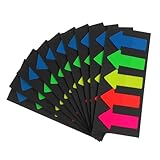 Angoily 10 Sätze Aufkleber mit Pfeilen kommentieren Buchseite Markieren Anmerkung Stick-Tabs Index-Aufkleber lesezeichen Buchzubehör Adhäsive -Index -Seitenmarkierungen Buch-Klebestreifen