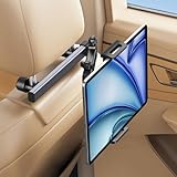 UGREEN Tablet Halterung Auto 360°drehbare und Faltbare iPad Kopfstützenhalterung universale iPad Halterung Auto kompatibel mit iPad, iPhone, Switch, Kindle und 4,7 bis 9,8 Zoll Geräten